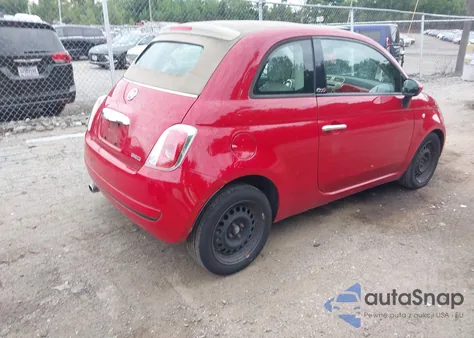 2015 Fiat 500C Pop z USA, uszkodzony, nr VIN 3C3CFFDR1FT663519